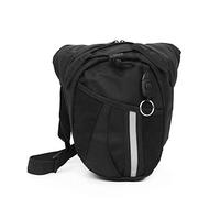 Sacoche Moto Jambe,Moto Drop Leg Bag Sac de Cuisse en Nylon for Hommes et Femmes, Emballage de Taille, Moto, vélo, Cyclisme, Voyage, Sports de Plein air, Peluche