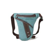 Sacoche Moto Jambe,Moto Drop Leg Bag Sac de cuisse en velours for hommes, sac de chute, moto, cyclisme, sac à bandoulière multifonction, sac à bandoulière en Nylon, sac de taille for berceau de hanche