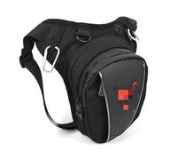 Sacoche Moto Jambe,Moto Drop Leg Bag Sac latéral Multifonctionnel for Moto, étanche, Sac de Taille for Loisirs en Plein air(Red)