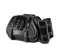 Sacoche Moto pour Vespa GTS GTV 250 300, Sacoche Moto Laterale Imperméable, Sacoche De Rangement Latérale Sacoches Cavalières, Sacoche Moto Laterale,D