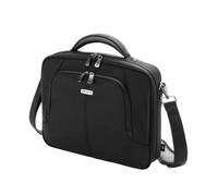 DICOTA Eco Multi COMPACT 14-15.6" D30143-RPET Malette Noire 15.6" Polyester & PET recyclé, compartiments ordinateur 390x265x40mm et tablette 12.9"