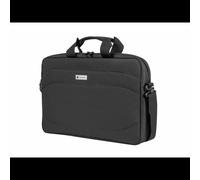 Sacoche NATEC Nanger 15.6" format malette noir avec bandoulière et poignée de transport 540g