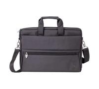 Sacoche Notebook RIVACASE - Série Tiergarten - Noir - 15,6 pouces - Polyester résistant à l'eau