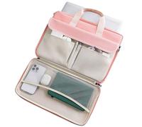 Sacoche Ordinateur Portable 14 Pouces Mallette Sac pc Tablette Laptop Sac à Bandoulière Compatible avec 14" MacBook Pro, 15" Lenovo ThinkPad X1 Carbon, 14" ASUS ZenBook, 15" Surface Book 3