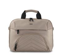 Hama "Premium Lightweight Sacoche pour Ordinateur Portable de 13,3" à 14,1" - Bandoulière & Compartiment Rembourrés, Organisateur, Sac Léger & Hydrofuge pour Voyage, Affaires, Travail, Cours - Beige