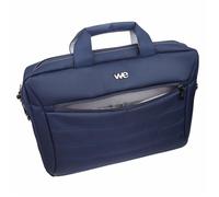Sacoche ordinateur - WE - 15,6"" - Nylon - Bleu - Compatible 15,6""