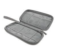 Sacoche Organisatrice USB en Toile Oxford, Antistatique, Portable | Compartiment Fixe Intégré, Doublure Intérieure Plus Douce, Poignée Poignet, pour Voyageurs et Photographes