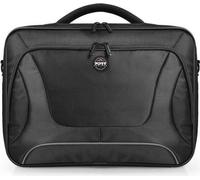 Sacoche PC - PORT DESIGNS - Pour ordinateur portable COURCHEVEL Clamshell - 15.6 pouces - Noir