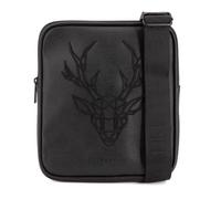 Sacoche plate safiano broderie cerf 22x25x2cm Homme BILL TORNADE