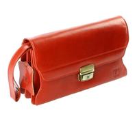 Sacoche/Pochette à main homme cuir TK0118 - TK 1979 - Camel/Orange - Cuir italien - A clé - Porté main