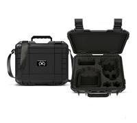 Sacoche portable rigide étanche de grande capacité avec bandoulière pour DJI Flip Fly More Combo, stocke 7 batteries, télécommande RC 2/RC-N3, chargeur, drone FLip et autres accessoires, Noir ,