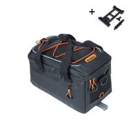 SACOCHE PORTE-BAGAGE BASIL MIK 2.0 7L TOILE IMPERM. NO/OR - 8715019183089