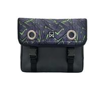 Sacoche porte-bagage double en toile enduite Willex 30 L Noir