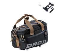 Sacoche porte-bagage imperméable Basil Miles Mik 2.0 Gris