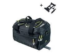 Basil Sacoche porte-bagages Miles MIK 7 L étanche verrouillable Noir