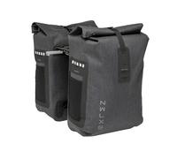 Sacoche porte-bagage vélo imperméable en nylon avec réfléchissant New Looxs Varo MIK Noir