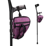 Sacoche Pour Béquilles - Organisateur Imperméable À Double Poche - Organisateur Rangement Béquilles Portable,Pour Les Adultes, Hommes Et Femmes, Amis, Usage Intérieur Et Extérieur, Trajet