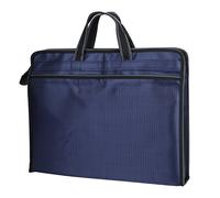 Sacoche pour Dossier, Sac d'Affaires Multifonction Porte-documents Grande Capacité Sacoche d'Affaires à Fermeture Eclair en Oxford Sac Rangement Dossiers B4 Documents pour Bureau Voyage Commercial