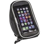 Fischer Sacoche pour guidon Fahrrad 86275, poche pour smartphone, Noir Taille Unique