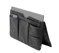 Sacoche pour Laptop MacBook Pro Étanche à Poches Multiples 16 pouces Noir Noir