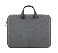 Sacoche pour MacBook Pro 15 / 16" Zippée Imperméable avec Poignée Dux Ducis Gris anthracite