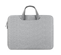 Sacoche pour MacBook Pro 15 / 16" Zippée Imperméable avec Poignée Dux Ducis Gris clair