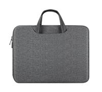 Sacoche pour MacBook Pro 15 / 16 Zippée Imperméable avec Poignée Gris anthracite