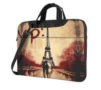 Sacoche pour ordinateur portable 13/14/15,6" Motif Tour Eiffel Love Paris