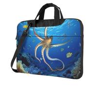 Sacoche pour ordinateur portable 13" avec bandoulière - Biologie marine
