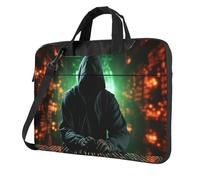Sacoche pour ordinateur portable 14" avec bandoulière Motif attaque des pirates