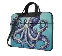 Sacoche pour ordinateur portable 14" Motif pieuvre