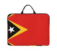 Sacoche pour ordinateur portable 14 pouces imprimé République démocratique du Timor-Leste - Poignée portable, voyage d'affaires, poche pour accessoires pour ordinateur portable, tablette