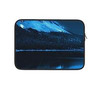 Sacoche pour Ordinateur Portable 15 Pouces Motif reflet d'une Montagne enneigée sur Le Plan d'eau