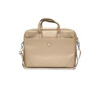 Sacoche pour Ordinateur Portable 16'' Modèle Saffiano Beige