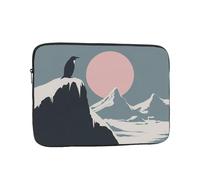 Sacoche pour ordinateur portable 17" Motif glacier et pingouin