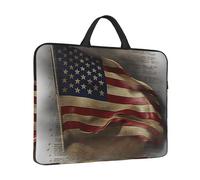 Sacoche pour ordinateur portable avec poignée Motif drapeau américain