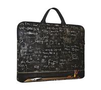 Sacoche pour ordinateur portable avec poignée pour tableau noir et papier peint résistant à l'eau