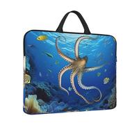Sacoche pour ordinateur portable avec poignée - Résistante à l'eau - Biologie marine