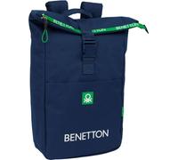 Sacoche pour ordinateur portable Benetton Green bleu marine 28 x 42 x 13 cm