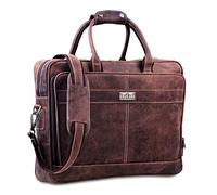 Sacoche pour ordinateur portable de 18 pouces en cuir souple de qualité supérieure pour un usage quotidien - Sac pour ordinateur portable, ordinateur