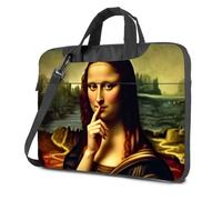 Sacoche pour ordinateur portable Leonardo Da Vinci'S Mona Lisa : A Mysterious Smile Sacoche pour ordinateur portable 16 pouces Housse pour ordinateur portable 16 pouces, couleur, 26x36cm