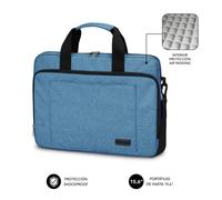 Sacoche pour ordinateur portable Subblim jusqu'à 15,6 pouces - Protection rembourrée d'air - Polye