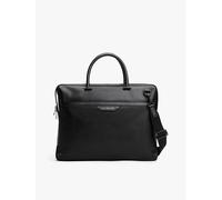 Tommy Hilfiger Sac pour Ordinateur Portable Homme Business en Cuir, Noir (Black), Taille Unique