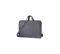 Sacoche pour ordinateur portable Voova 17""/17,3"" tanche avec bandouli re et poign e, compatible avec HP, Dell, Asus, Acer (17-18""), gris