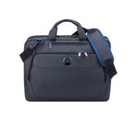 Delsey Parvis Plus Satchel Waterresist Laptop Tas Bleu