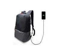 Sac à Dos Ordinateur Portable,Ewent Sac a Dos jusqu'à 17,3",5 Compartiments,Pour Homme Femme,Avec chargeur USB,Sac à dos travail/école,Imperméable,Sac à dos pour PC/Notebook,Voyage, Cadeau unisexe