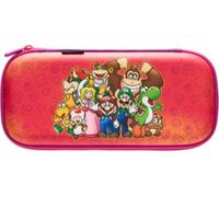 Boîtier fin PowerA pour Nintendo Switch 2 - Mario et ses amis, sous licence officielle, coque de protection, contient 10 cartes de jeu, protection d'écran rembourrée, support de jeu intégré