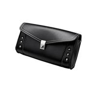 Sacoche Reservoir Moto Sac De Rangement Universel pour Pare-Brise Moto 10 Pouces Sac Voyage Étanche PU pour Road King Glide Softail Touring, Sacs À Outils Rangement Sac à Outils Moto