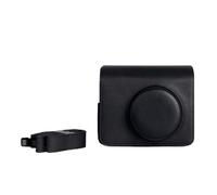 Sacoche rétro pour appareil photo Instax Wide 400, étui de protection en cuir PU avec bandoulière réglable, résistant aux rayures, pour appareil photo Wide 400, Noir , Unisexe