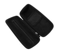 Sacoche Rigide à Outils pour Vélo, Étui Étanche EVA Noir | Fermeture Zippée Scellée, Compartiments Internes, Rangement Compact pour Leviers, Clés et Petits Objets